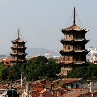 Egy minta 7 napos Fujian-útvonal Xiamenből indulva